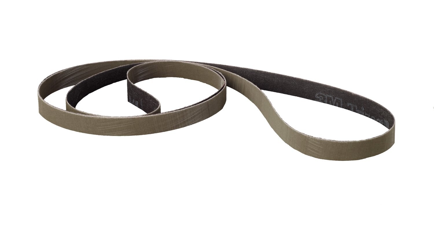 7010325955 - 3M Trizact Cloth Belt 237AA, A80 X-weight, 1/2 in x 24 in, Film-lok, Full-flex, 200 ea/Case