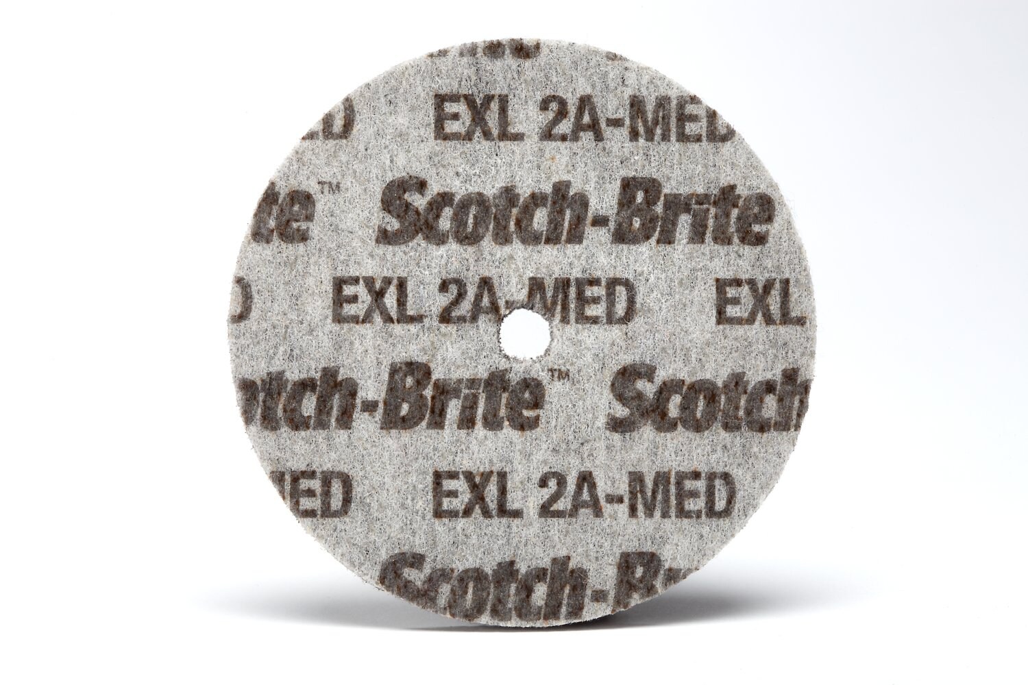7100188311 - Scotch-Brite EXL Unitized Wheel, XL-UW, 2A Medium, 10 in x 1 in x 1-1/4
in, SPR 23962A, 1 ea/Case