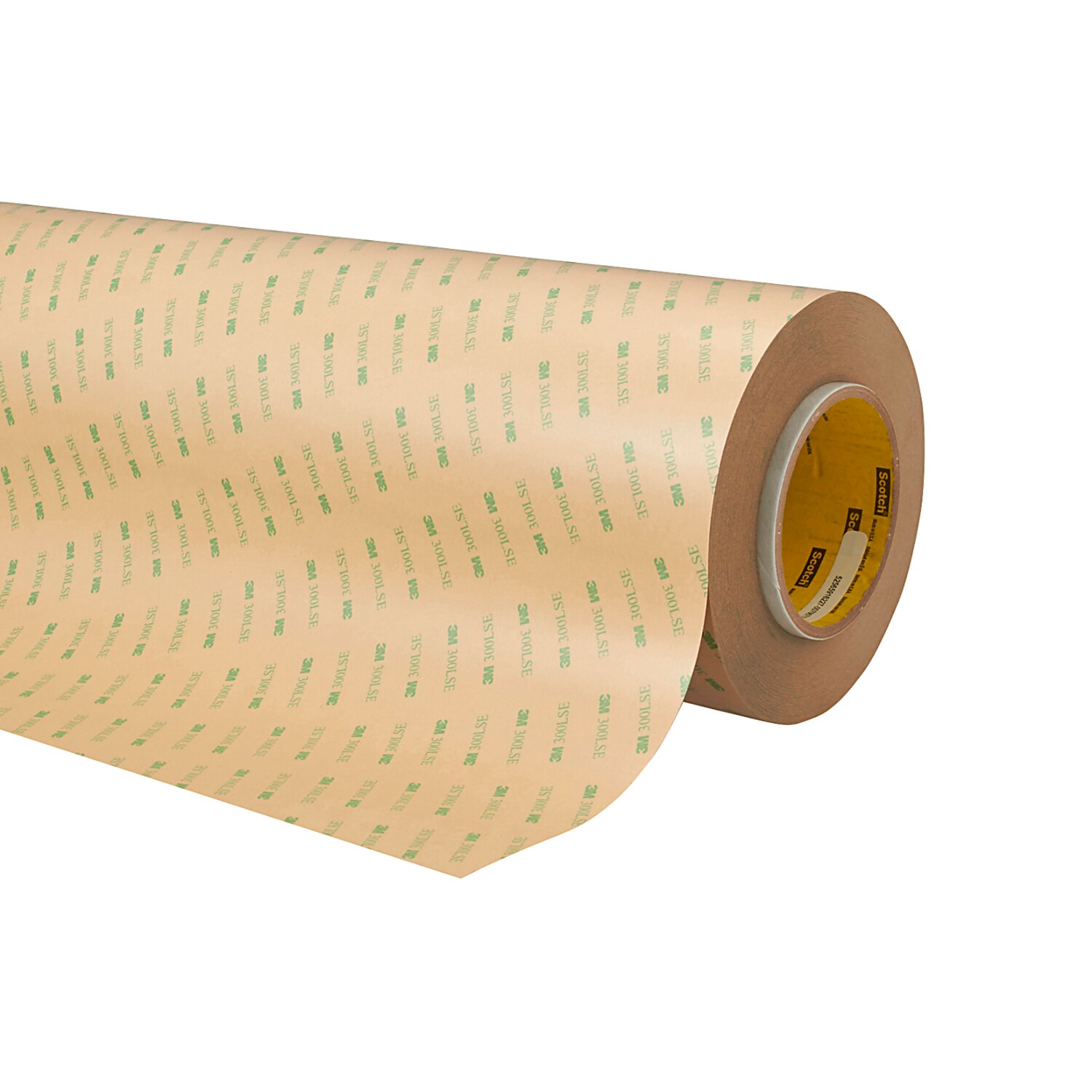7100231026 - 3M Adhesive Transfer Tape 9672LE, Clear, 5 mil, 55.5 Inch, Yard, Restricted