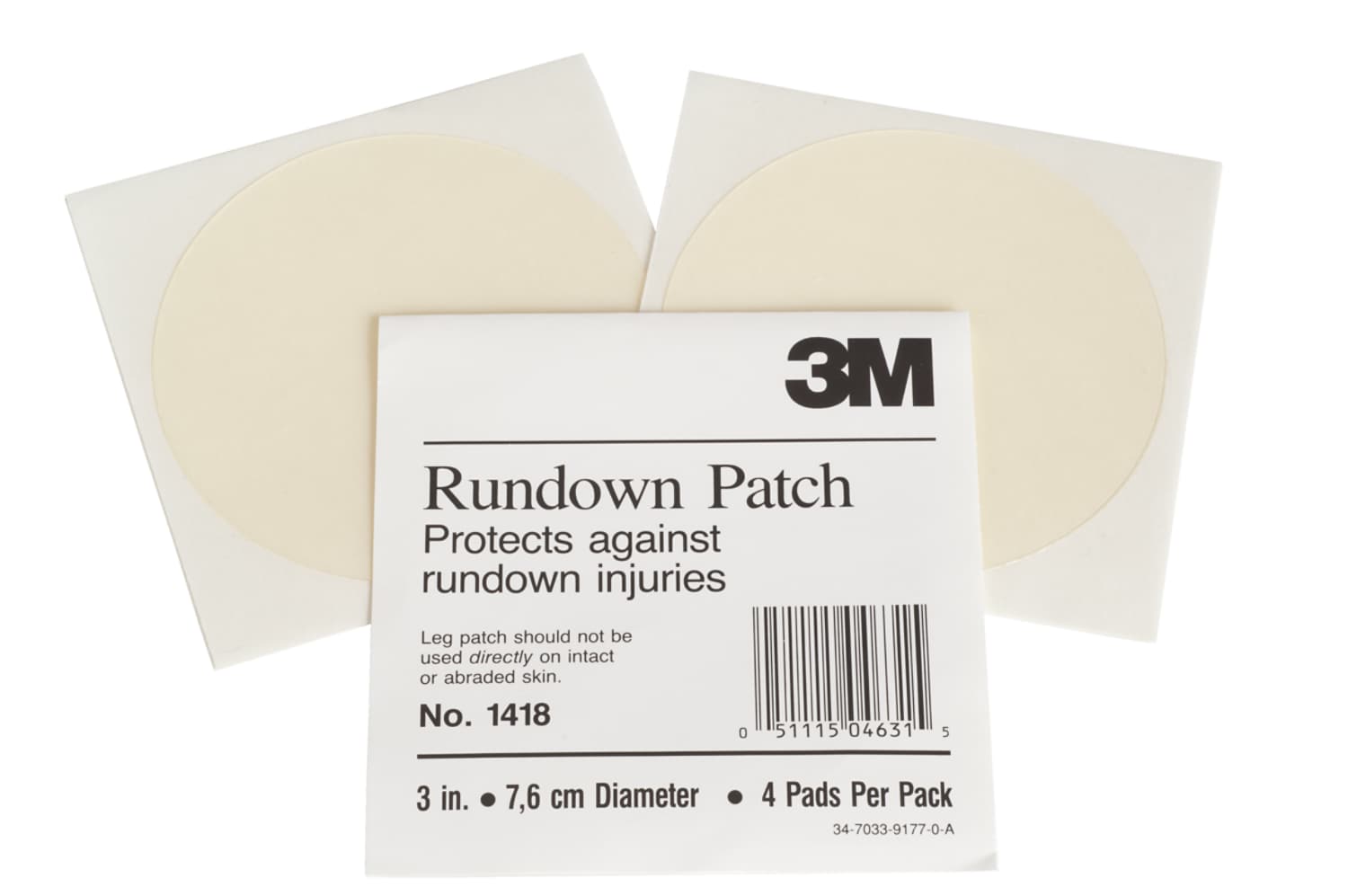 7000128625 - 3M Rundown Patch, 1418D, Display