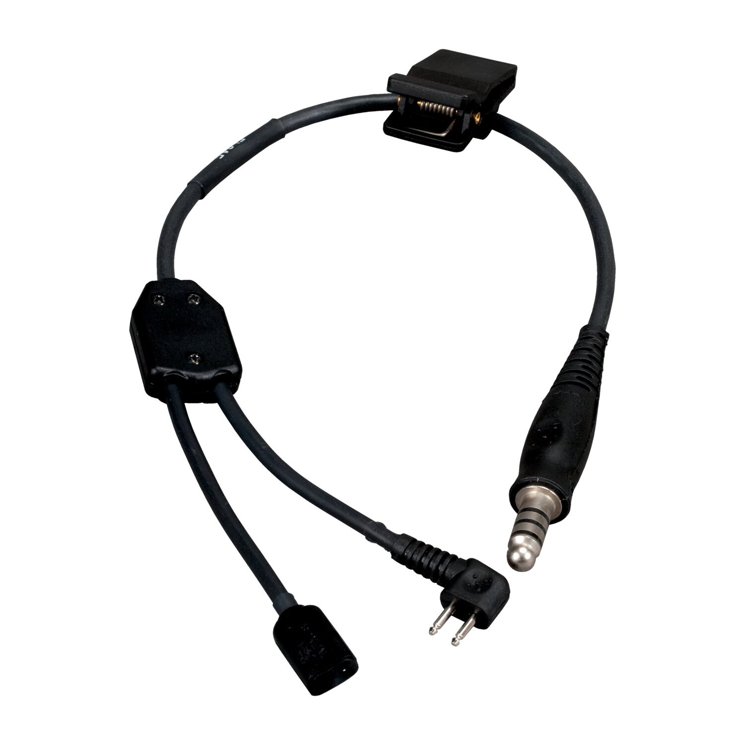 7000141070 - 3M PELTOR Left Side Boom Harness, NATO Wiring, FL6AF, 10 EA/Case