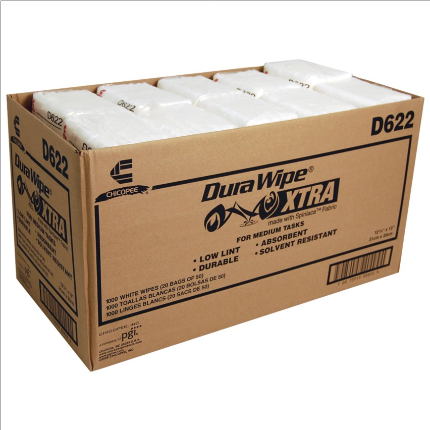  - Chicopee D622W Durawipe® Medium Duty Industrial Wiper