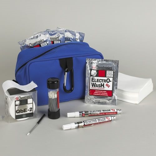 CFK1013 - CHEMTRONICS FOCCUS TRANSPORTABLE I & M FIBER OPTIC CLEANING KIT 9IN X 7IN X 8IN