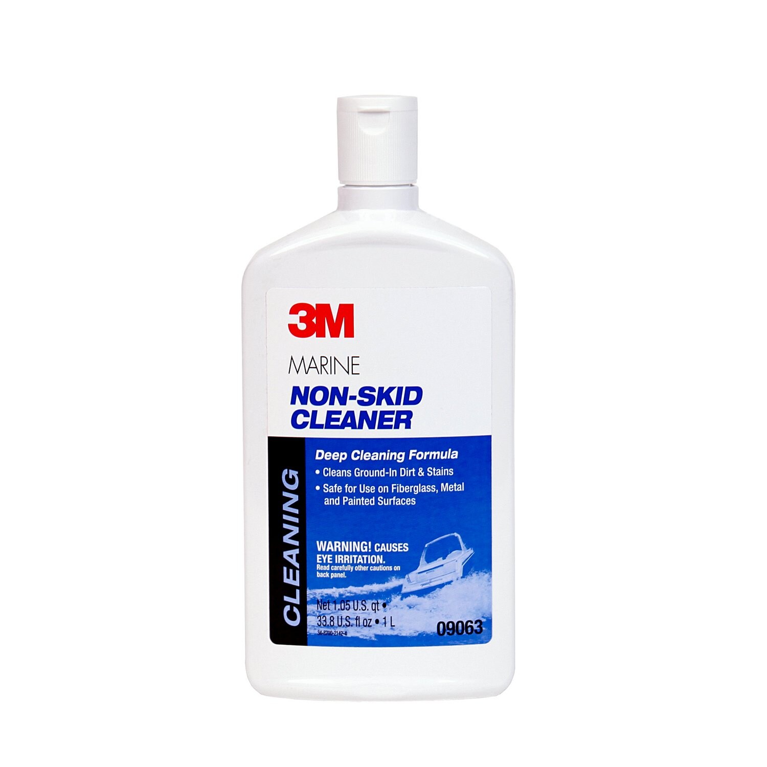 7000045429 - 3M Marine Non-Skid Cleaner, 1 L (33.8 fl oz), 6 per case