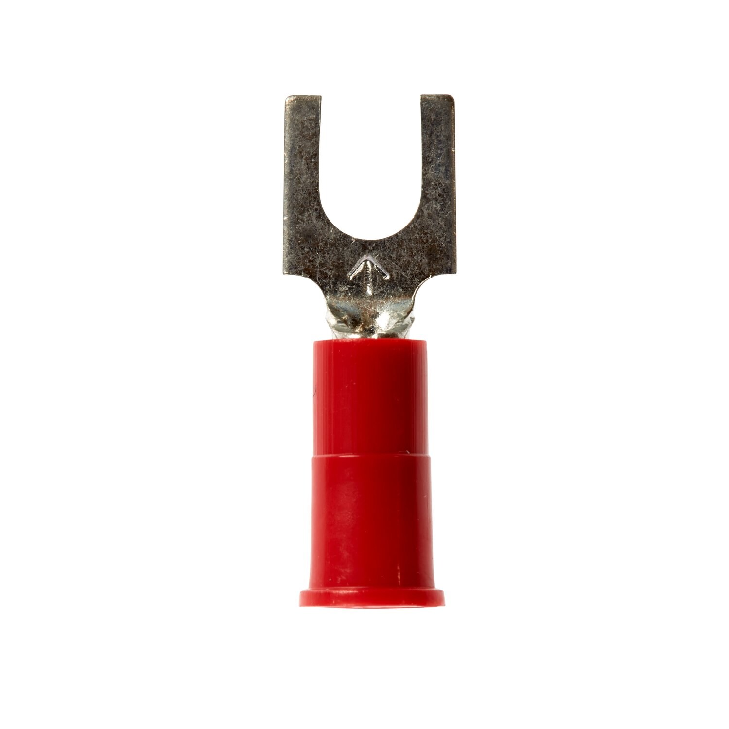 7000132241 - 3M Scotchlok Block Fork, Vinyl Insulated Brazed Seam MV18-8FBK, Stud Size 8, suitable for use in a terminal block, 1000/Case