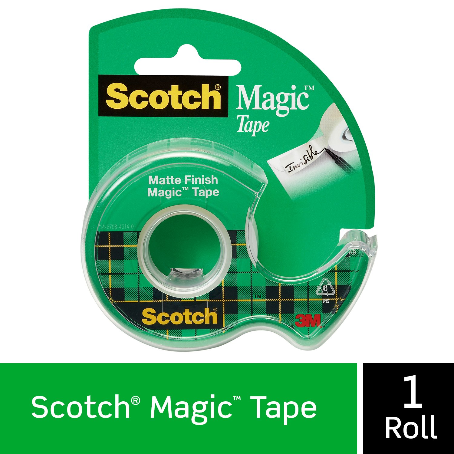 7010370622 - Scotch Magic Tape 105, 3/4 in x 300 in
