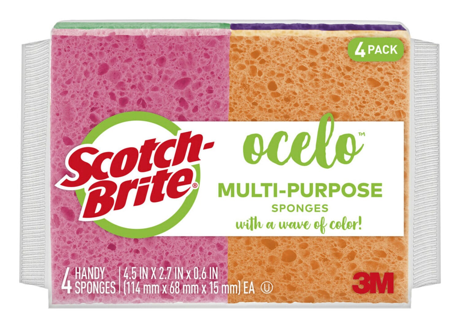 7100200720 - Scotch-Brite ocelo Cellulose Sponge 7274-FD 10/case