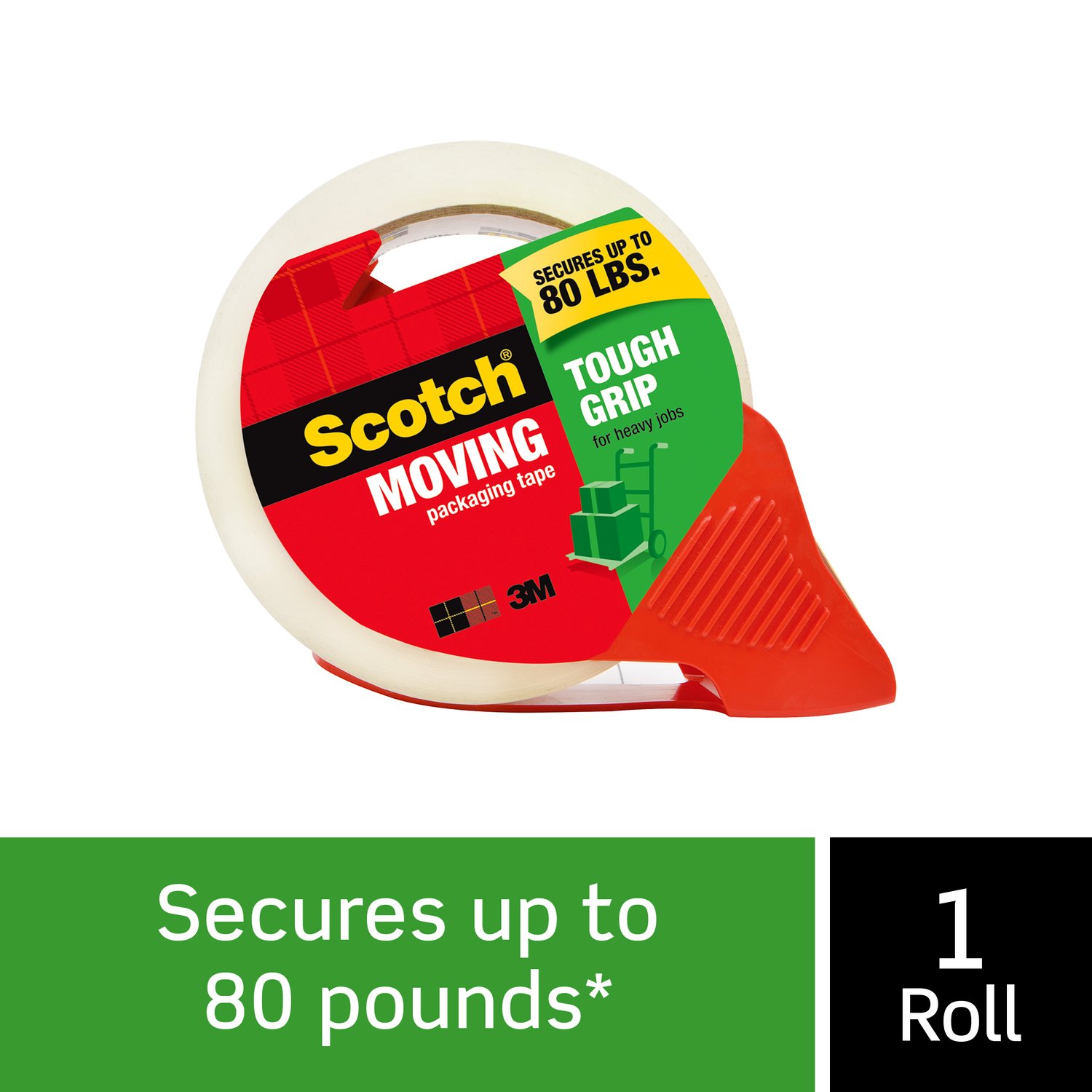 7100247467 - Scotch Packaging Tape 3500-RD-36GC, 1.88 in x 54.6 yd (48 mm x 50 m)