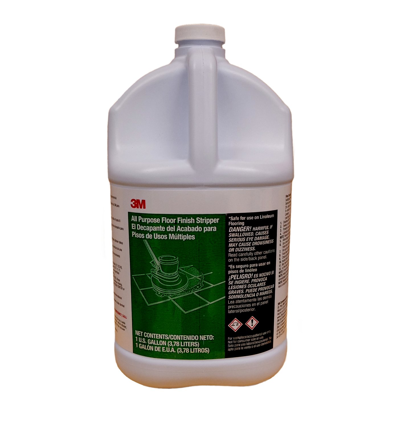 7100213353 - 3M All Purpose Floor Finish Stripper, 1 Gallon Bottle, 4 Bottles/Case
