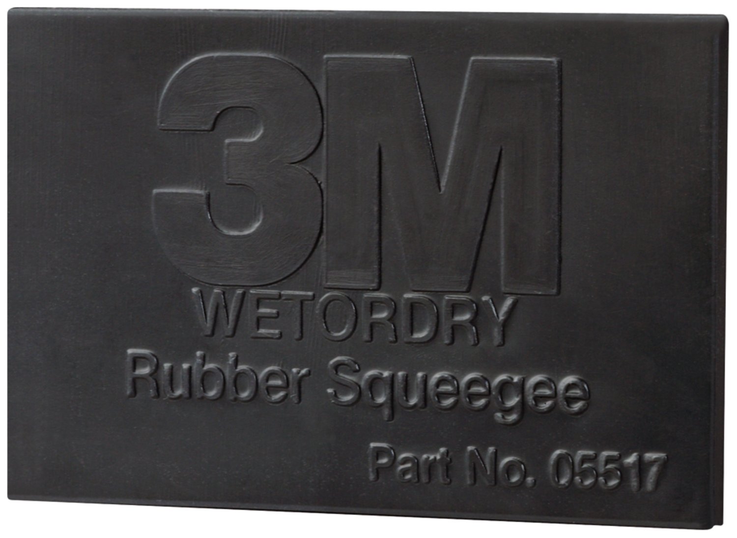 7000028349 - 3M Wetordry Rubber Squeegee, 05518, 2 in x 3 in, 50 per case