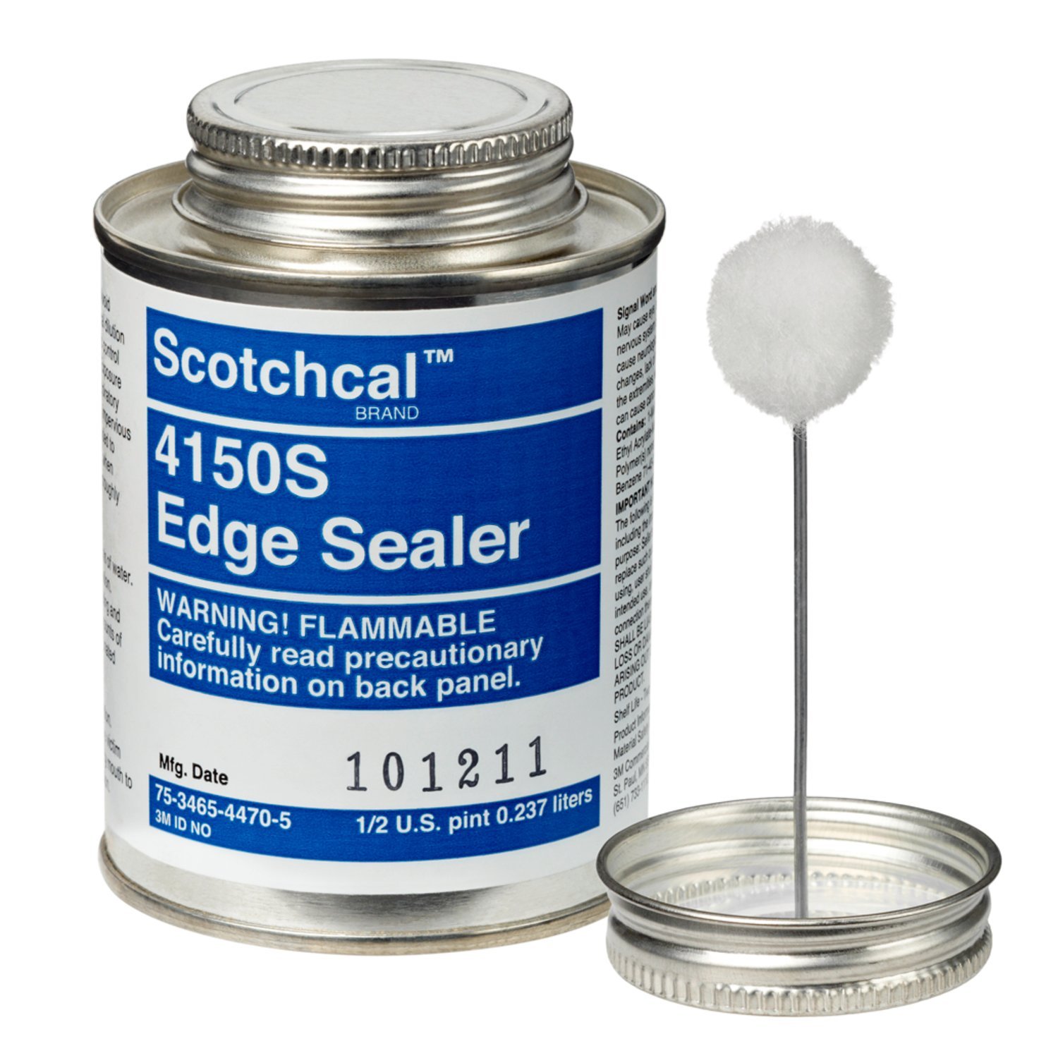 7000005083 - 3M Edge Sealer 4150S, 8 oz Dauber Cans, 12/Carton
