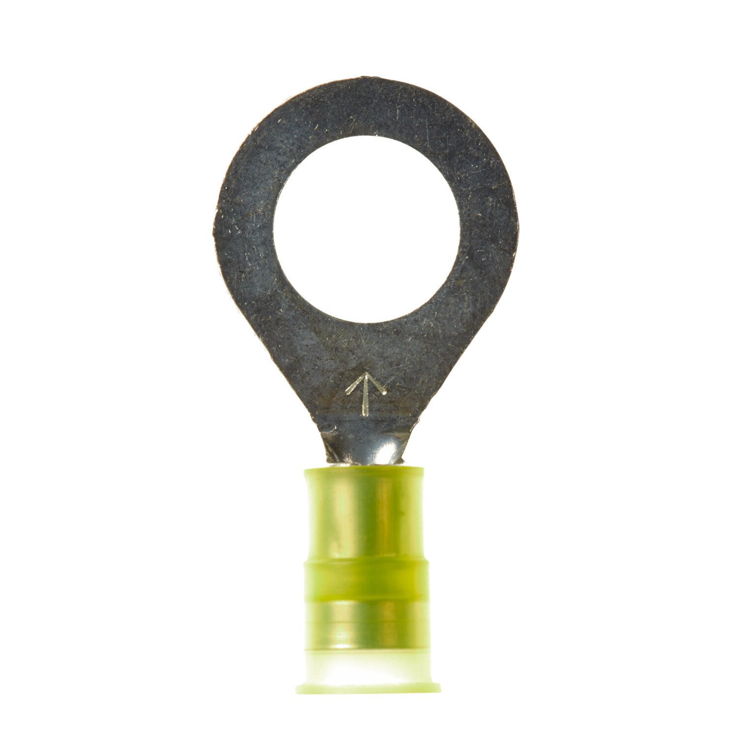 7100163658 - 3M Nylon Insulated with Insulation Grip Ring Tongue Terminal 13-716-NB, standard-style ring tongue fits around the stud