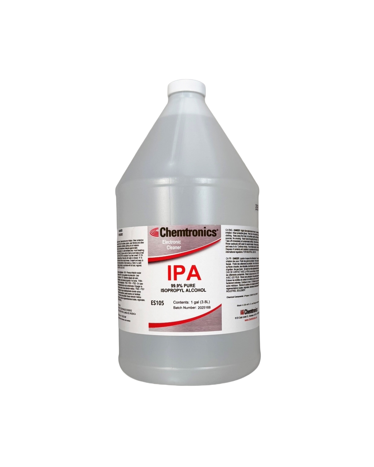 ES105 - CHEMTRONICS IPA ISOPROPYL ALCOHOL 1GL