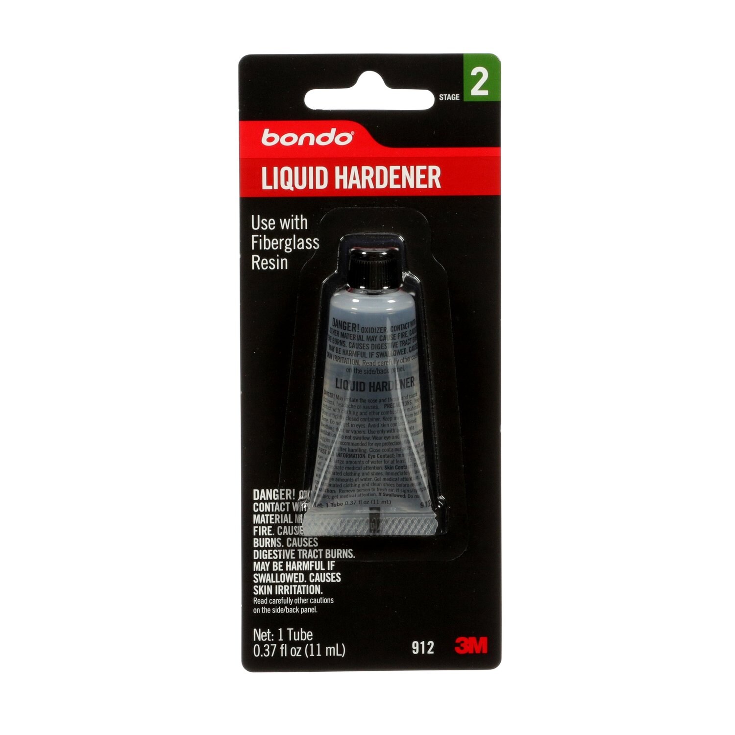 7100152666 - Bondo Liquid Hardener, 00912, .37 oz