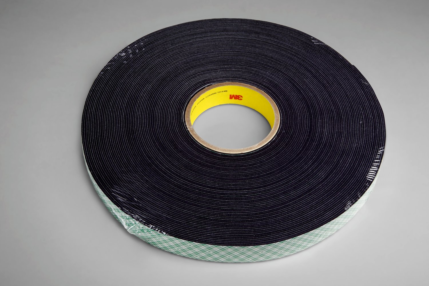 7000123322 - 3M Double Coated Urethane Foam Tape 4052, Black, 3/4 in x 72 yd, 31 mil, 12 Roll/Case