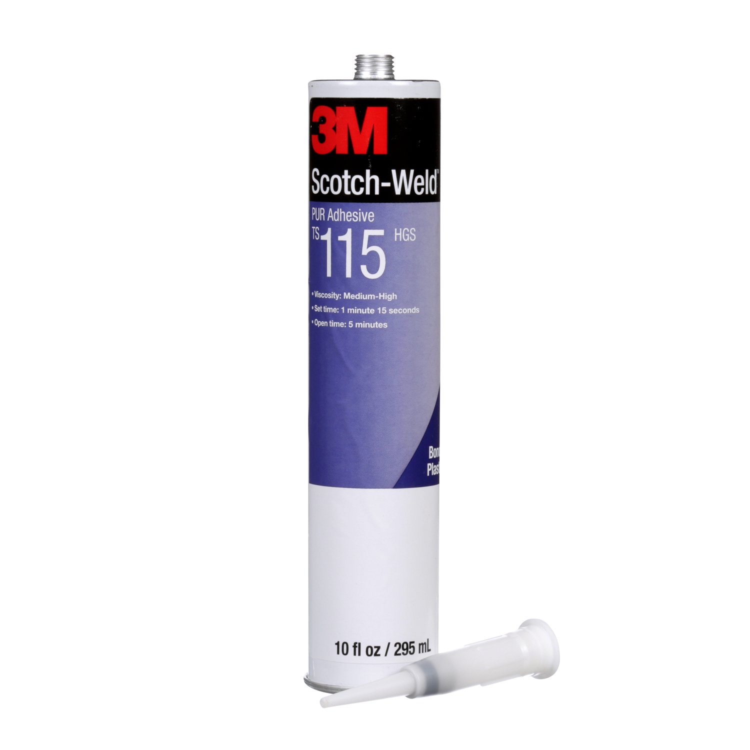 7000000904 - 3M Scotch-Weld PUR Adhesive TS115 HGS, Off-White, 1/10 Gallon Cartidge, 5 Canister/Case