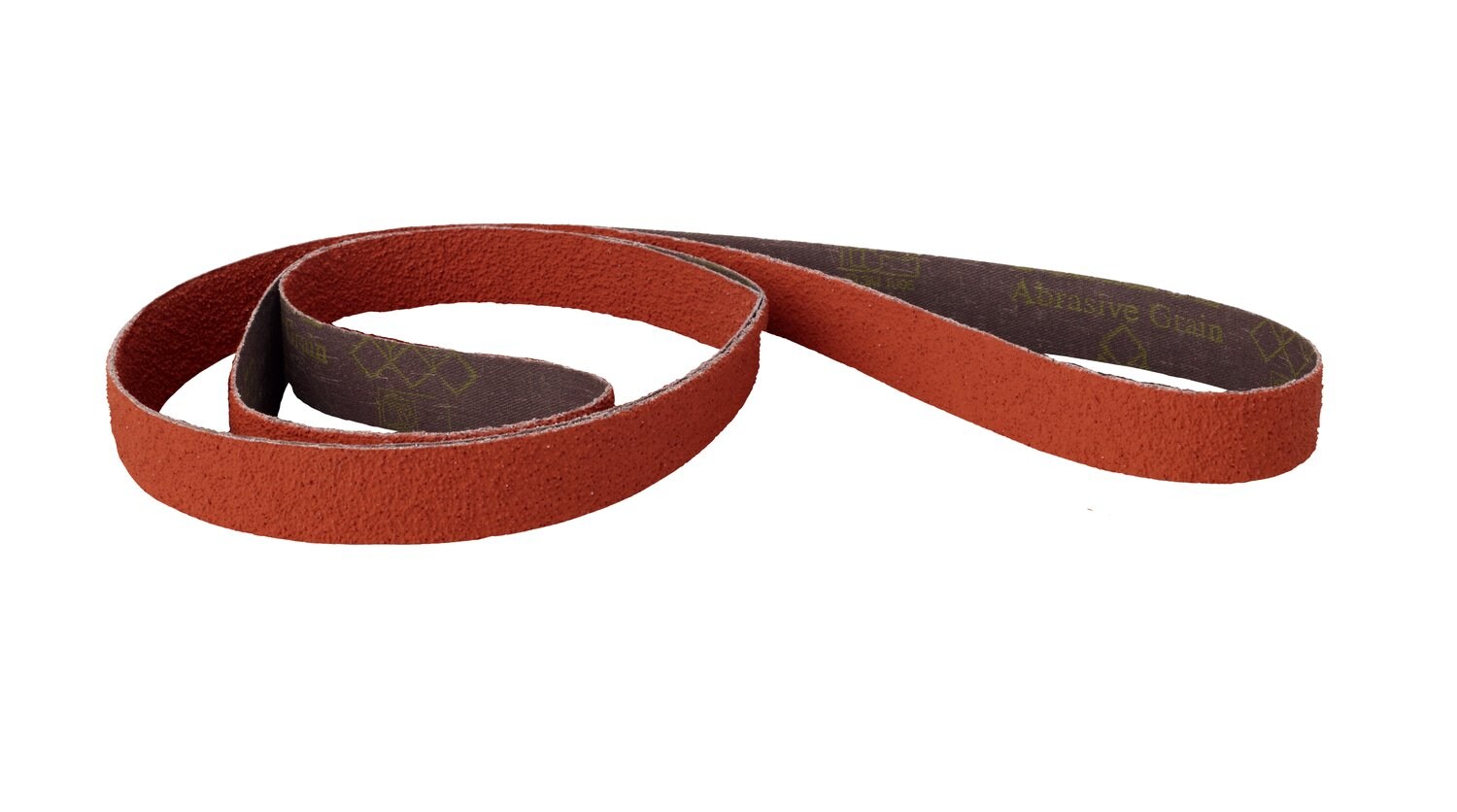 7100204918 - 3M Cloth Belt 947D, 80 X-weight, 3/4 in x 18 in, Fabri-lok, Full-flex, Scallop B