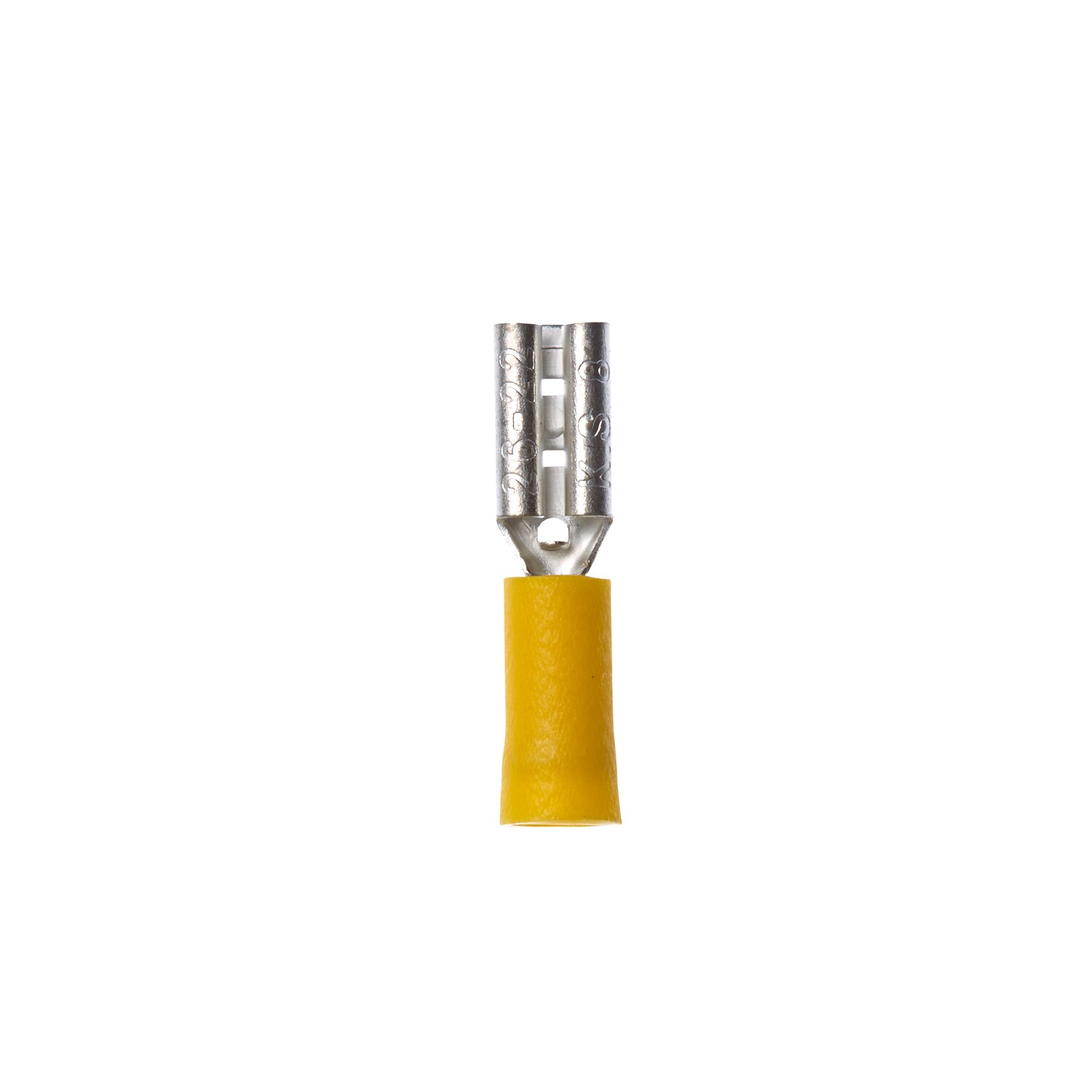 7100165006 - 3M Female Disconnect, Vinyl Insulated Butted Seam, 70F-110-32-PB-A, Max. Temp. -40 to 221 °F (-40 to 105 °C)