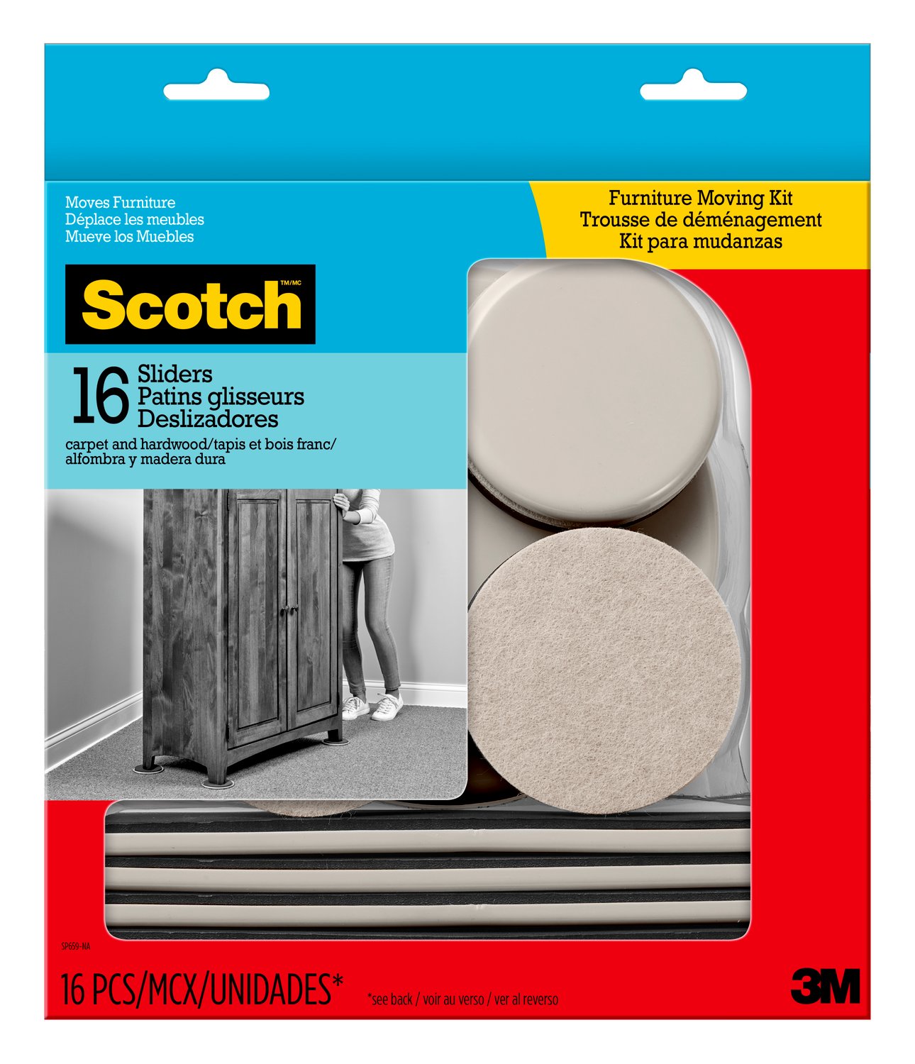 7100231112 - Scotch 16-Piece FURNITURE MOVING KIT SP659-NA