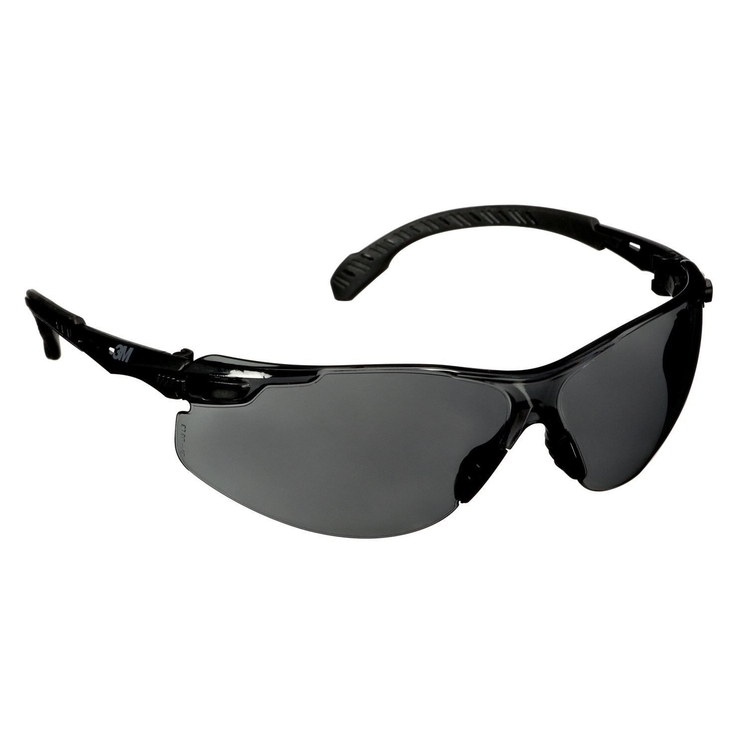 7100221210 - 3M Solus 1000 Series, S1502SGAF, Black Temples, Scotchgard Anti-Fog Coating, Gray AF-AS lens, 20 ea/Case