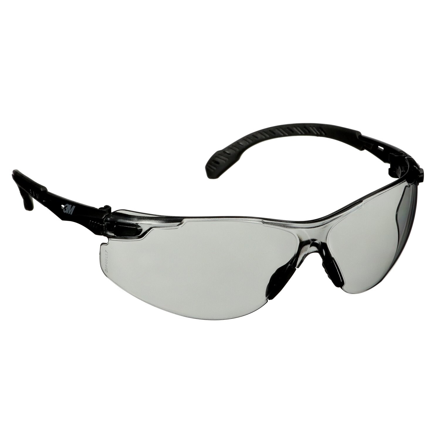 7100220752 - 3M Solus 1000 Series, S1507SGAF, Black Temples, Scotchgard Anti-Fog Coating, Indoor/Outdoor Gray AF-AS lens, 20 ea/Case