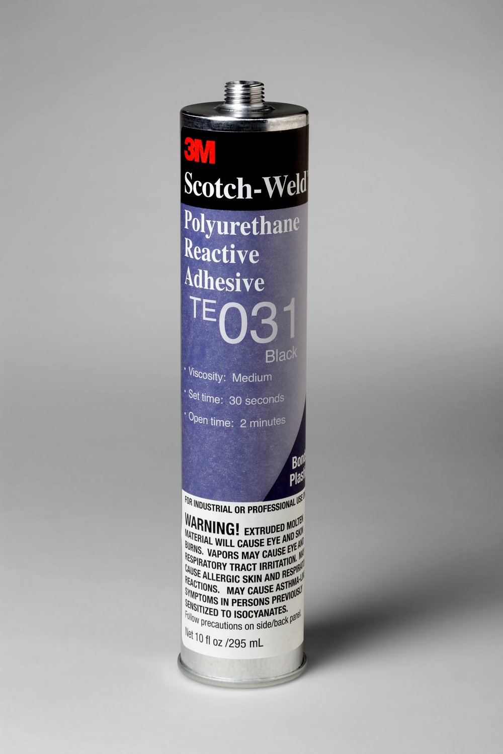 7000000903 - 3M Scotch-Weld PUR Adhesive TE031, Black, 1/10 Gallon Cartidge, 5 Canister/Case