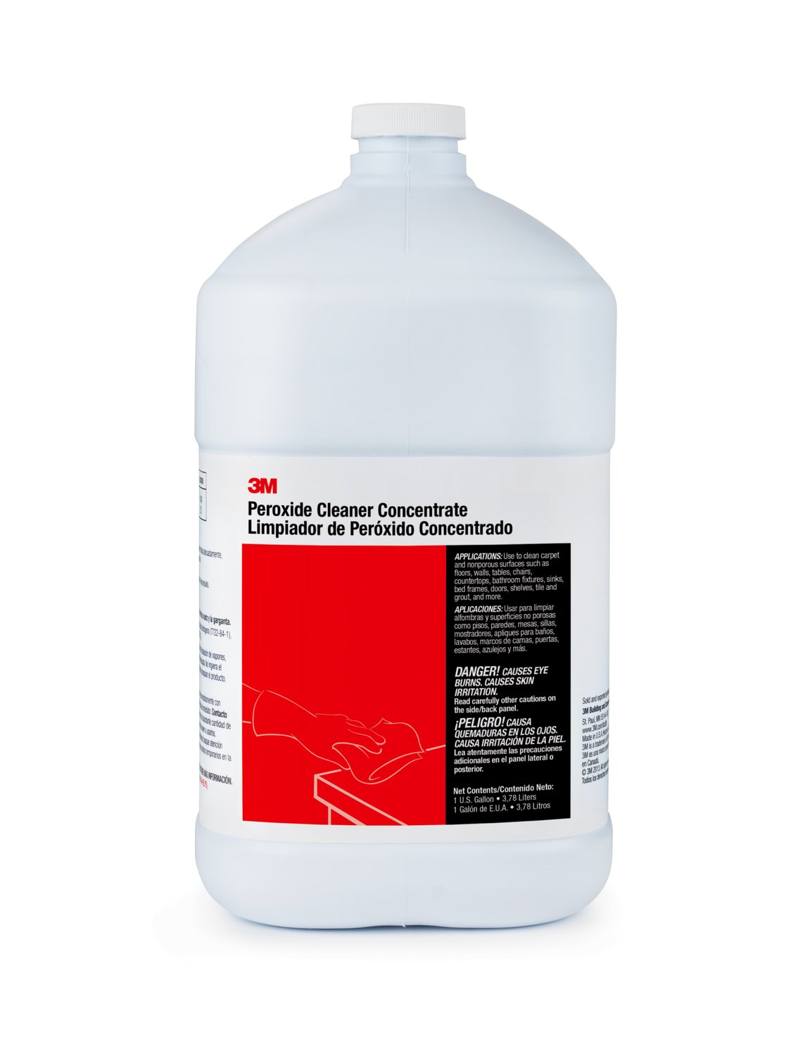 7010341101 - 3M Peroxide Cleaner Concentrate, 1 Gallon, 4/Case