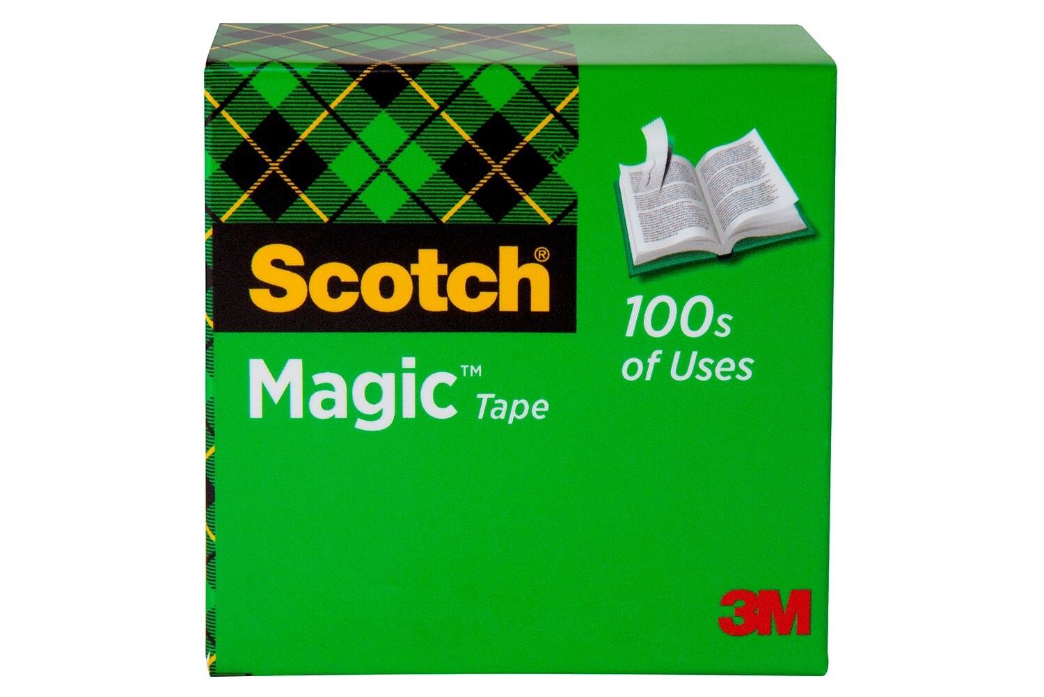 7000029135 - Scotch Magic Tape 810, 1 in x 1296 in Boxed