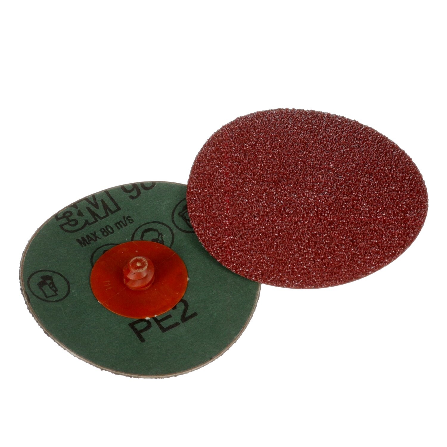 7000044902 - 3M Cubitron II Roloc Fibre Disc 982C, 60+, TR, Red, 3 in, Die R300V, 50/Carton, 200 ea/Case