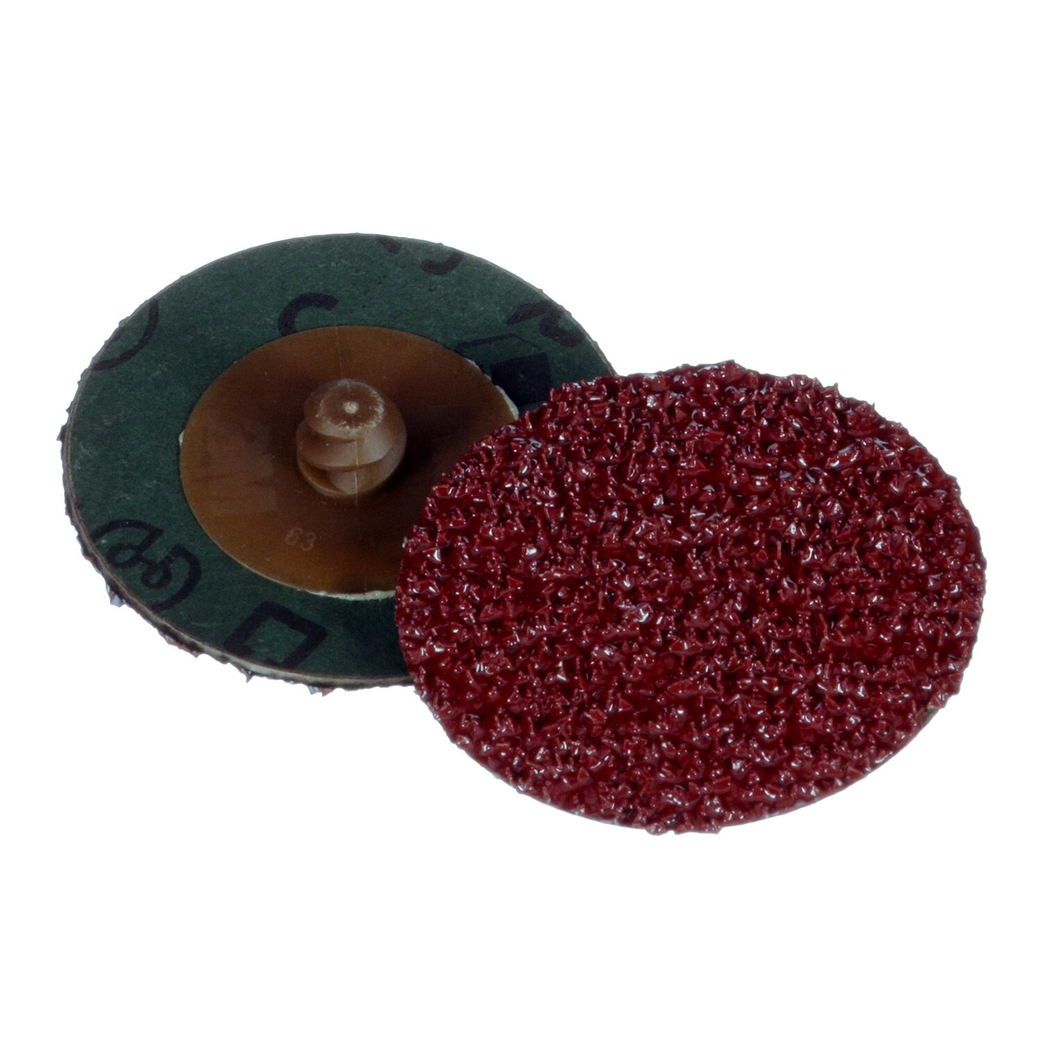 7000118429 - 3M Cubitron II Roloc Fibre Disc 982C, 36+, TR, Red, 2 in, Die R200P, 50/Carton, 200 ea/Case