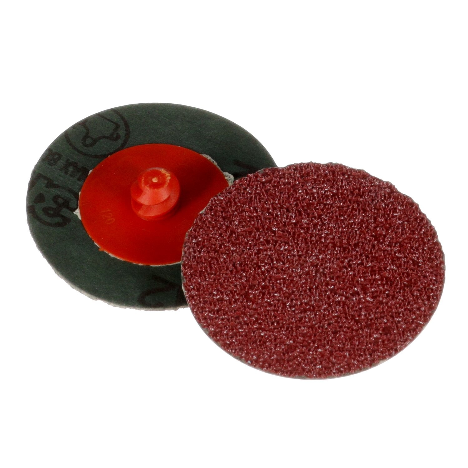 7000118431 - 3M Cubitron II Roloc Fibre Disc 982C, 60+, TR, Red, 2 in, Die R200P, 50/Carton, 200 ea/Case
