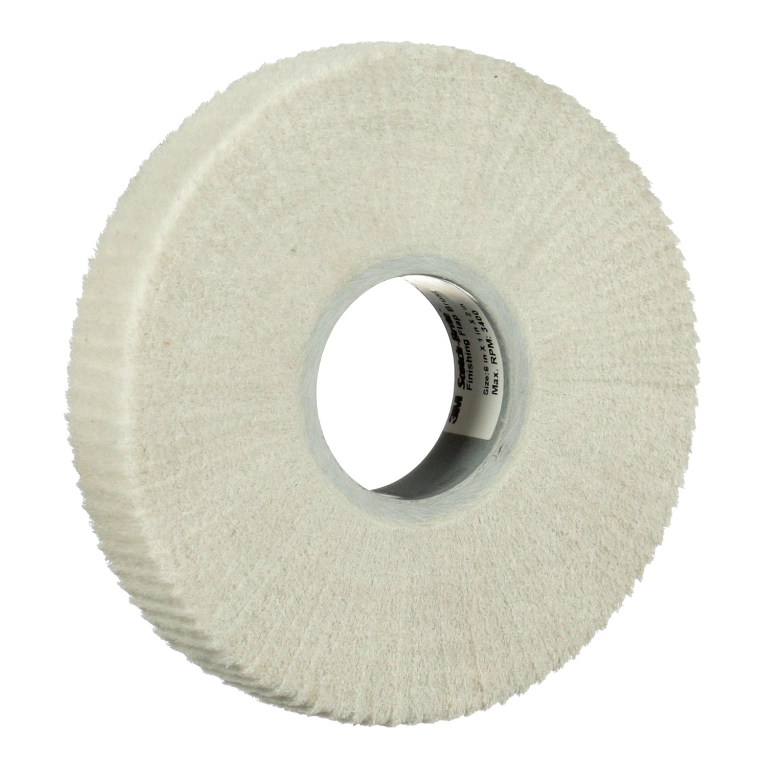 7010364520 - Scotch-Brite Finishing Flap Brush, 6 in x 1 in x 2 in 3T, 3 ea/Case