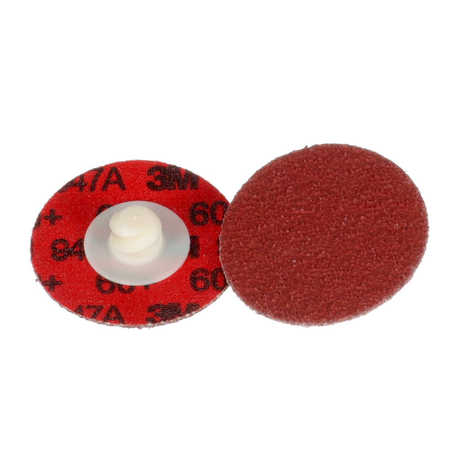 7100077046 - 3M Cubitron II Roloc Durable Edge Disc 947A, 60+, X-weight, TR, Maroon, 1-1/2 in, Die R150S, 50/Carton, 200 ea/Case