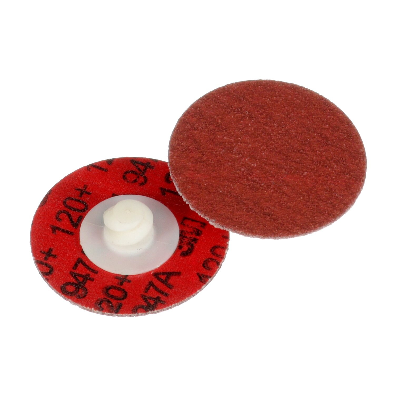 7100220510 - 3M Cubitron II Roloc Durable Edge Disc 947A, 120+ X-weight, TR, 1 in, Die Q100N, 50/Carton, 200 ea/Case