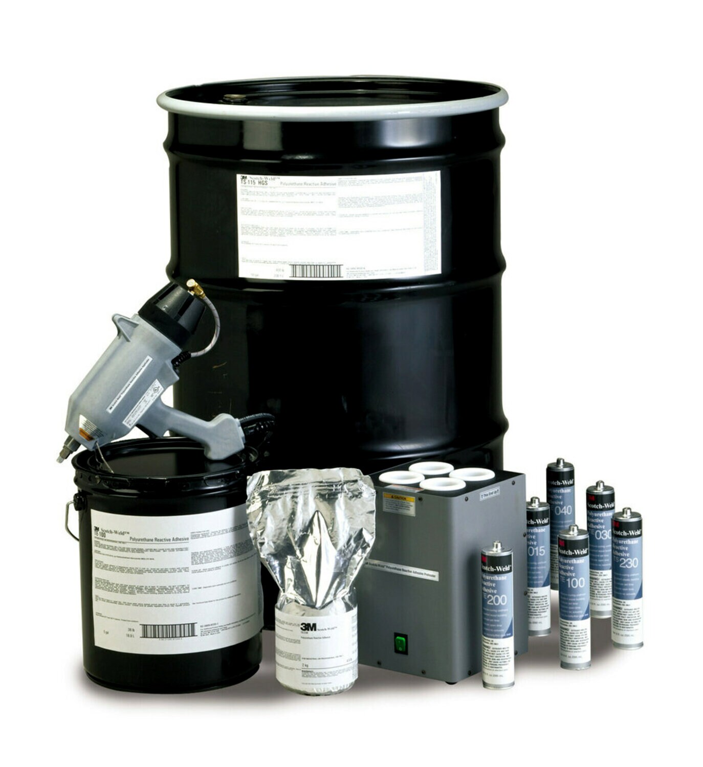 7010310236 - 3M Scotch-Weld PUR Adhesive TE030, Off-White, 5 Gallon (36 lb), Drum