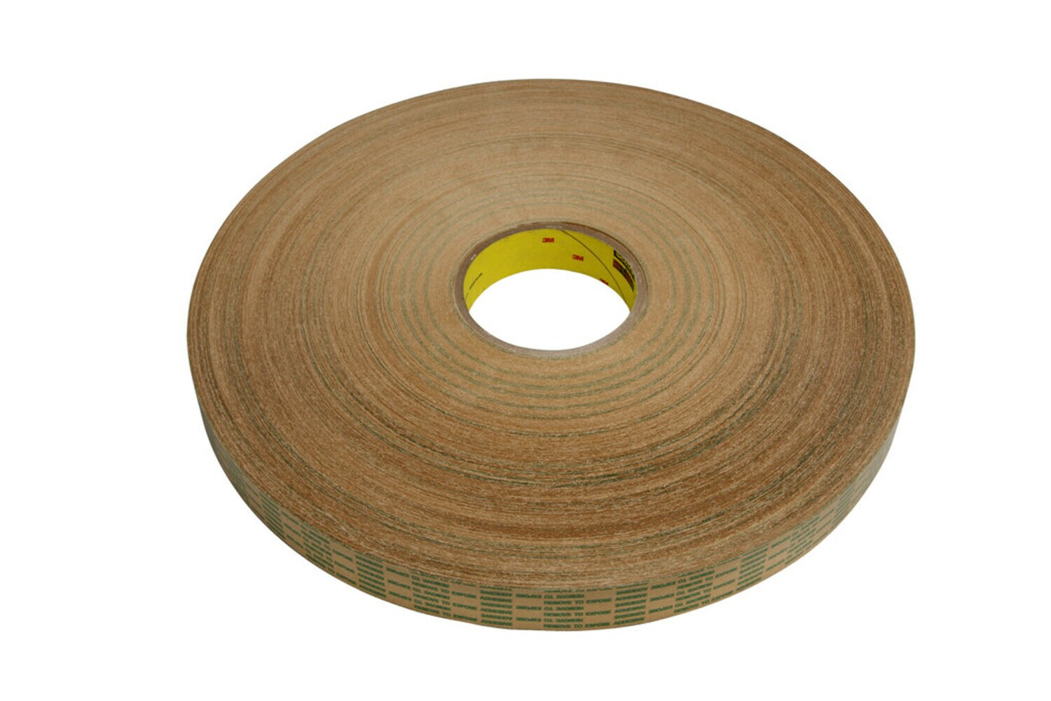 7000048709 - 3M Adhesive Transfer Tape Extended Liner 450XL Translucent, 1 in x 750
yd, 1 mil, 9 rolls per case