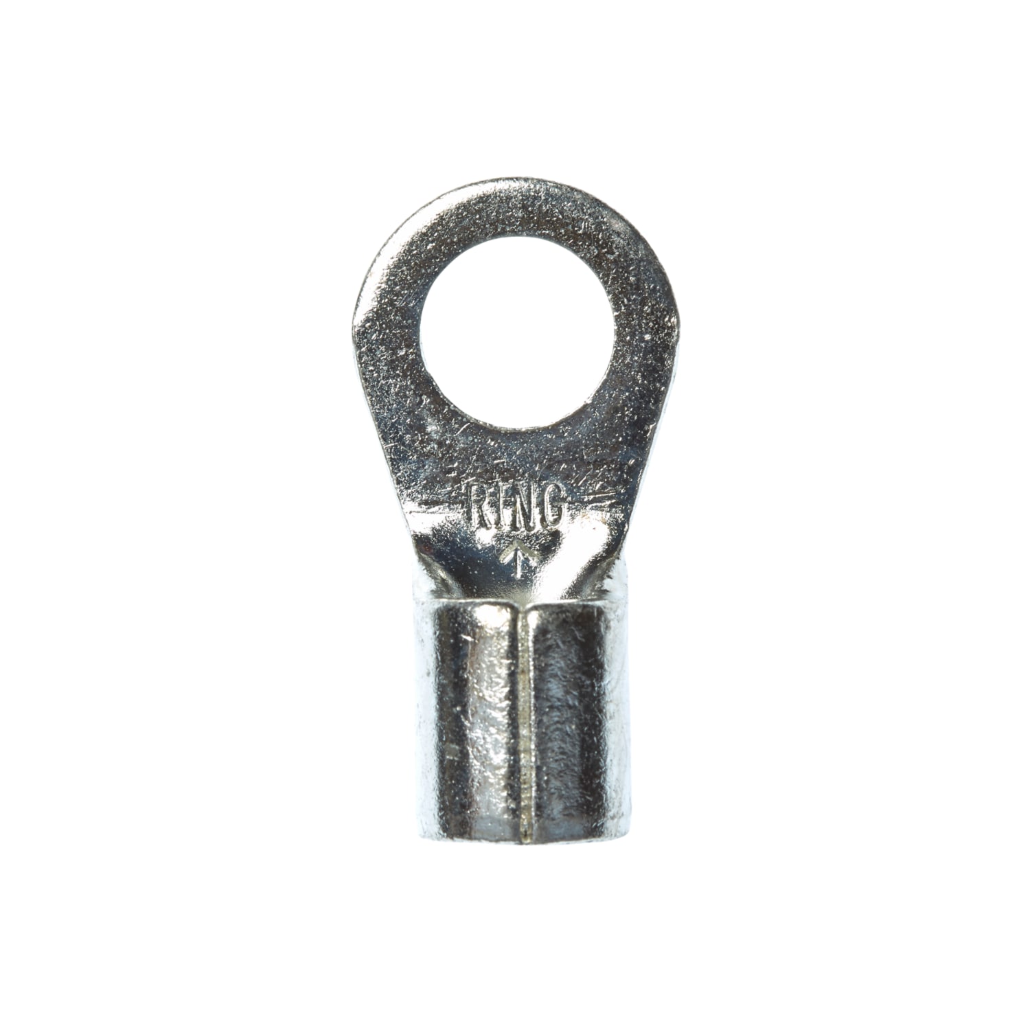 7100164226 - 3M Nylon Insulated Brazed Seam Ring Tongue Terminal, 16-716S-WN, standard-style ring tongue fits around the stud