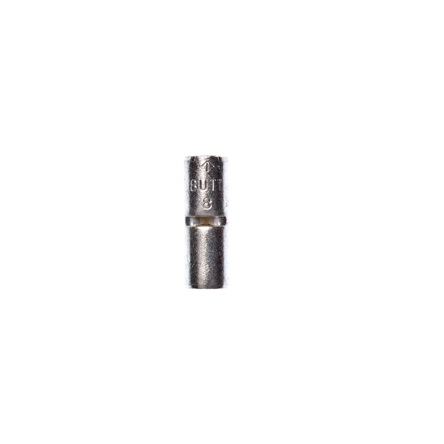 7100164152 - 3M Scotchlok Butt Connector, Non-Insulated Brazed Seam M8BCK, 8 AWG, built-in wire stop for correct positioning, 200/Case