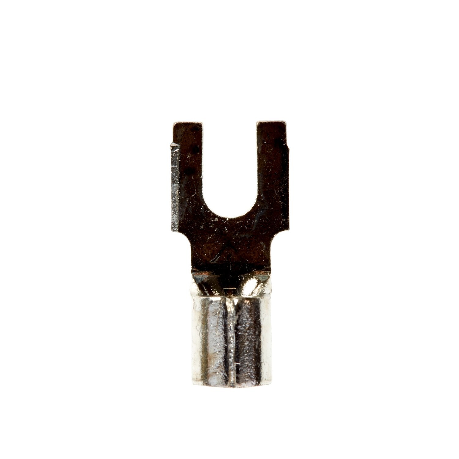 7100164110 - 3M Scotchlok Block Fork, Non-Insulated Brazed Seam M10-6FBK, Stud Size
6, suitable for use in a terminal block, 500/Case