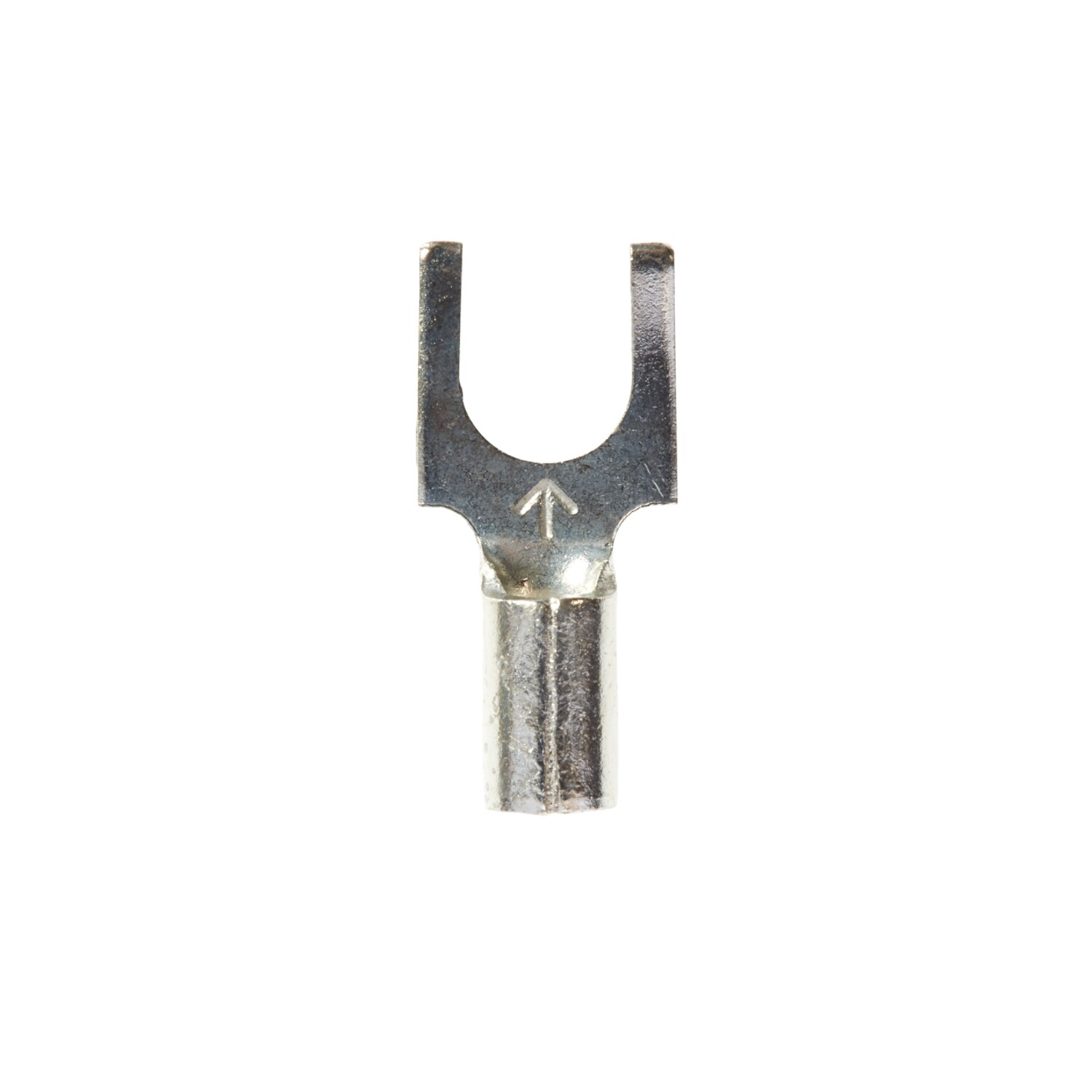 7100163535 - 3M Non-Insulated Brazed Seam Flanged Block Fork Terminal BS-21-10-W, suitable for use in a terminal block