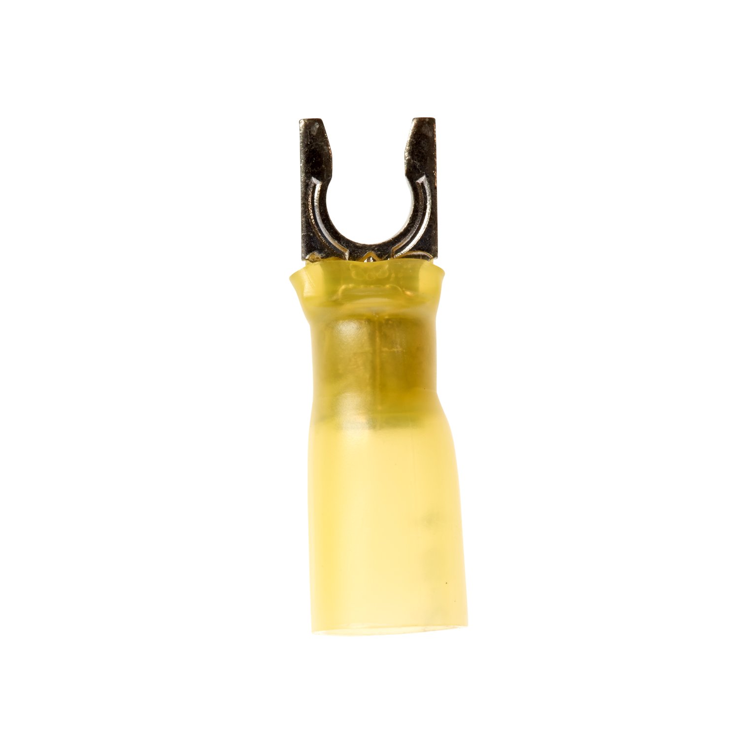 7000133379 - 3M Scotchlok Locking Fork Heatshrink, 25/bottle, MH10-10FLX, spring-like tongue firmly fits around the stud, 125/Case