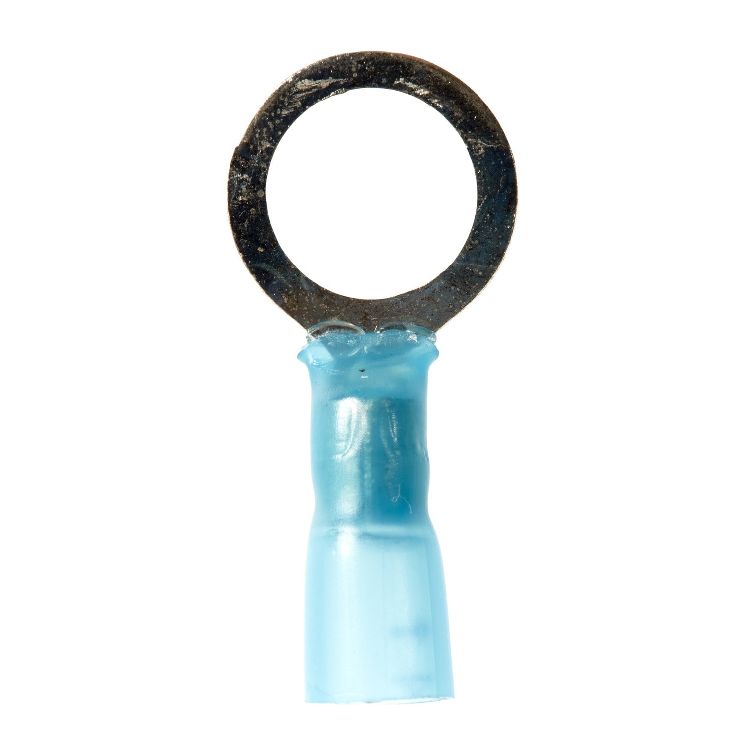 7000133389 - 3M Scotchlok Ring Heatshrink, 25/bottle, MH14-38RX, standard-style ring tongue fits around the stud, 125/Case
