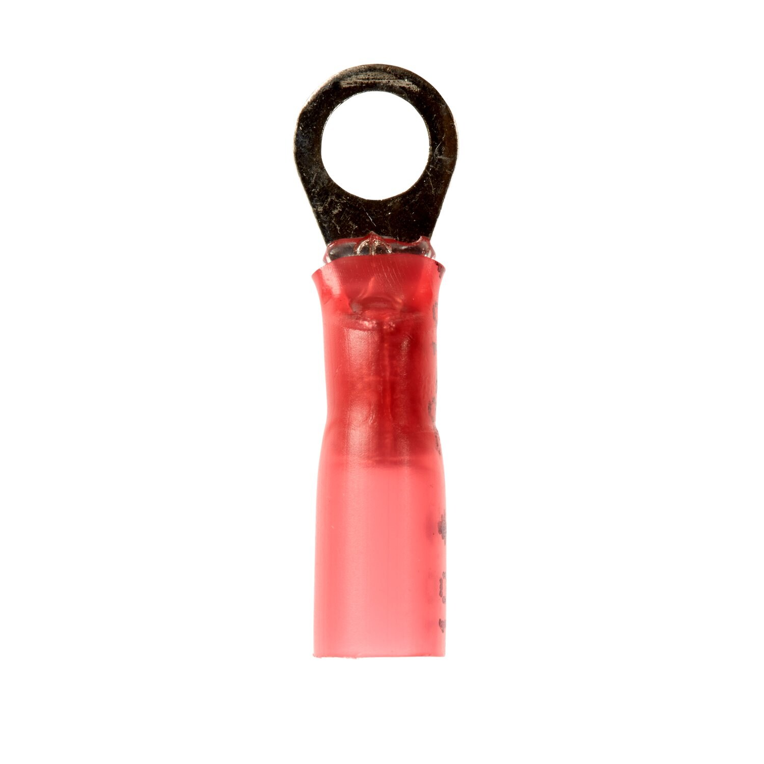 7000133396 - 3M Scotchlok Ring Heatshrink, 25/bottle, MH18-10R/LX, standard-style ring tongue fits around the stud, 125/Case