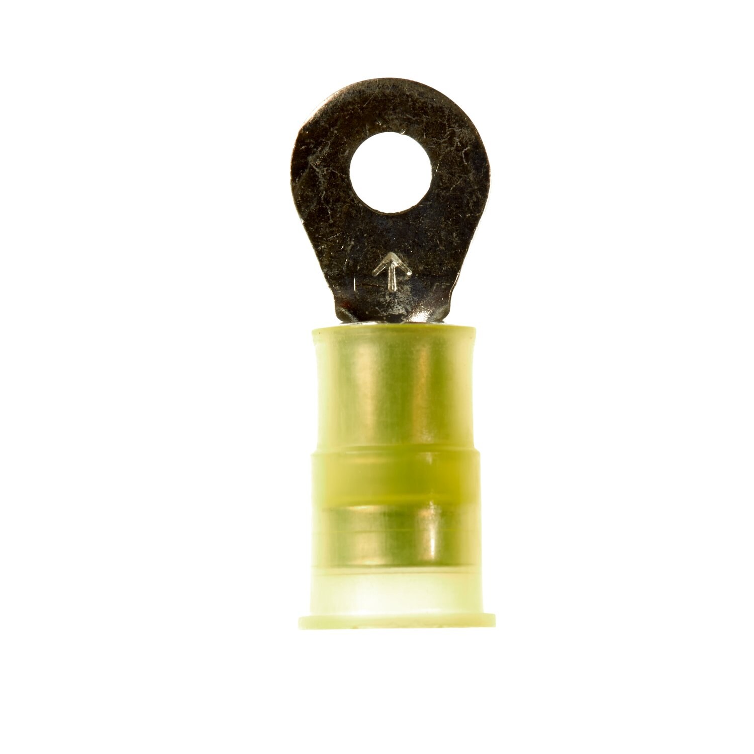 7000133296 - 3M Scotchlok Ring Nylon Insulated, 50/bottle, MNG10-8RX, standard-style ring tongue fits around the stud, 500/Case