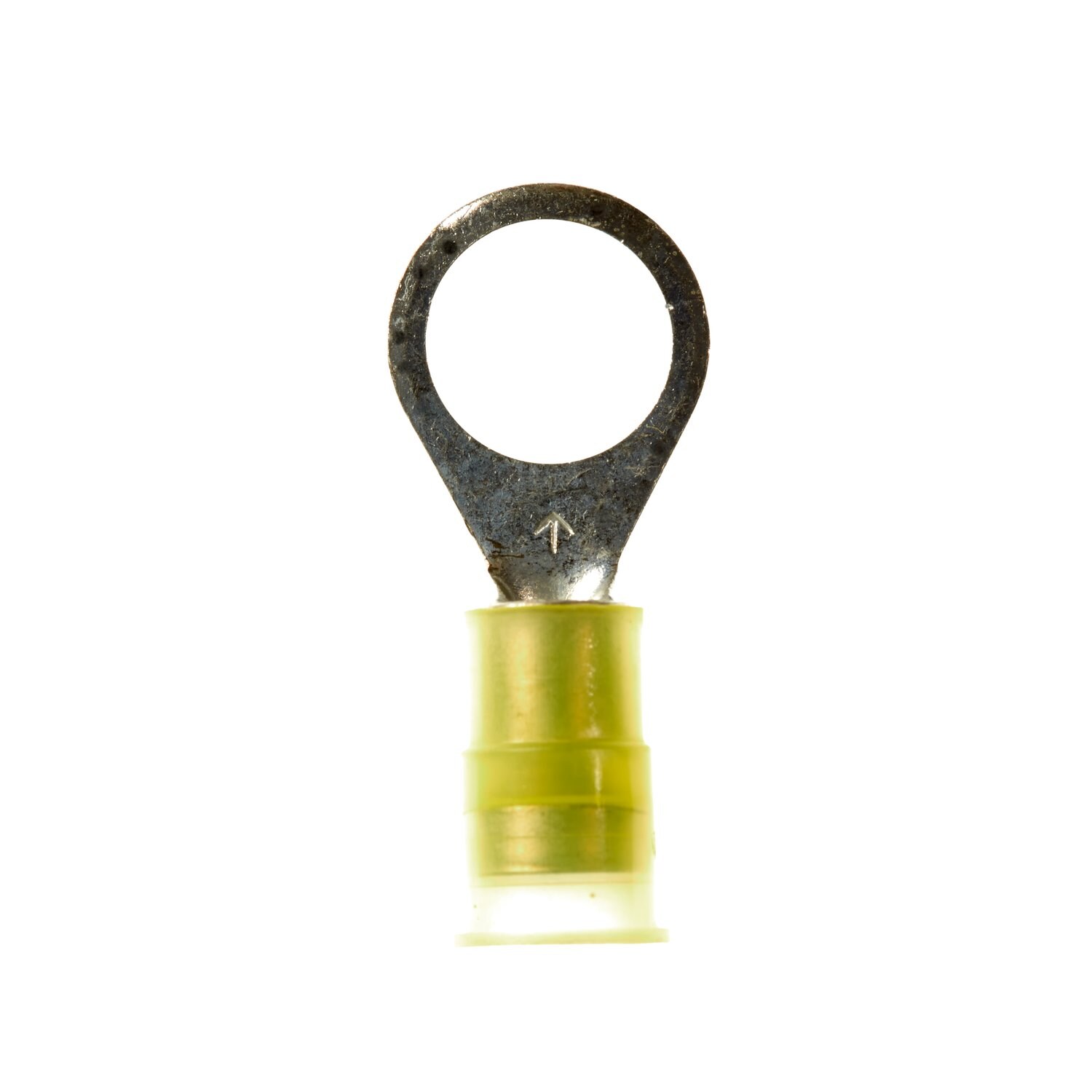 7000133423 - 3M Scotchlok Ring Nylon Insulated, 50/bottle, MNG10-38R/SX, standard-style ring tongue fits around the stud, 500/Case