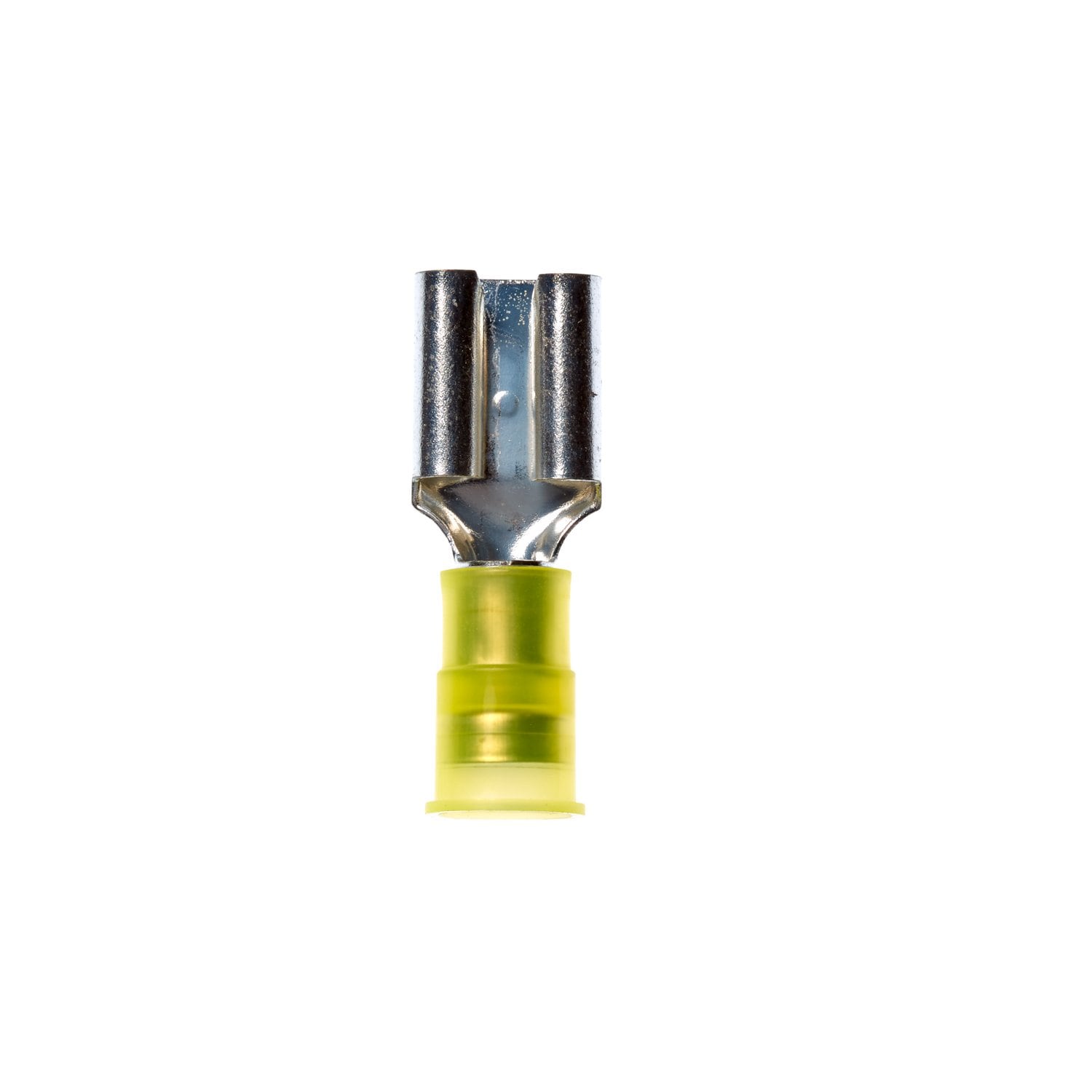 7100052138 - 3M Scotchlok Female Disconnect, Nylon Insulated w/Insulation Grip MNG10-375DFK, 12-10 AWG, MNG10-375DFK, 500/Case