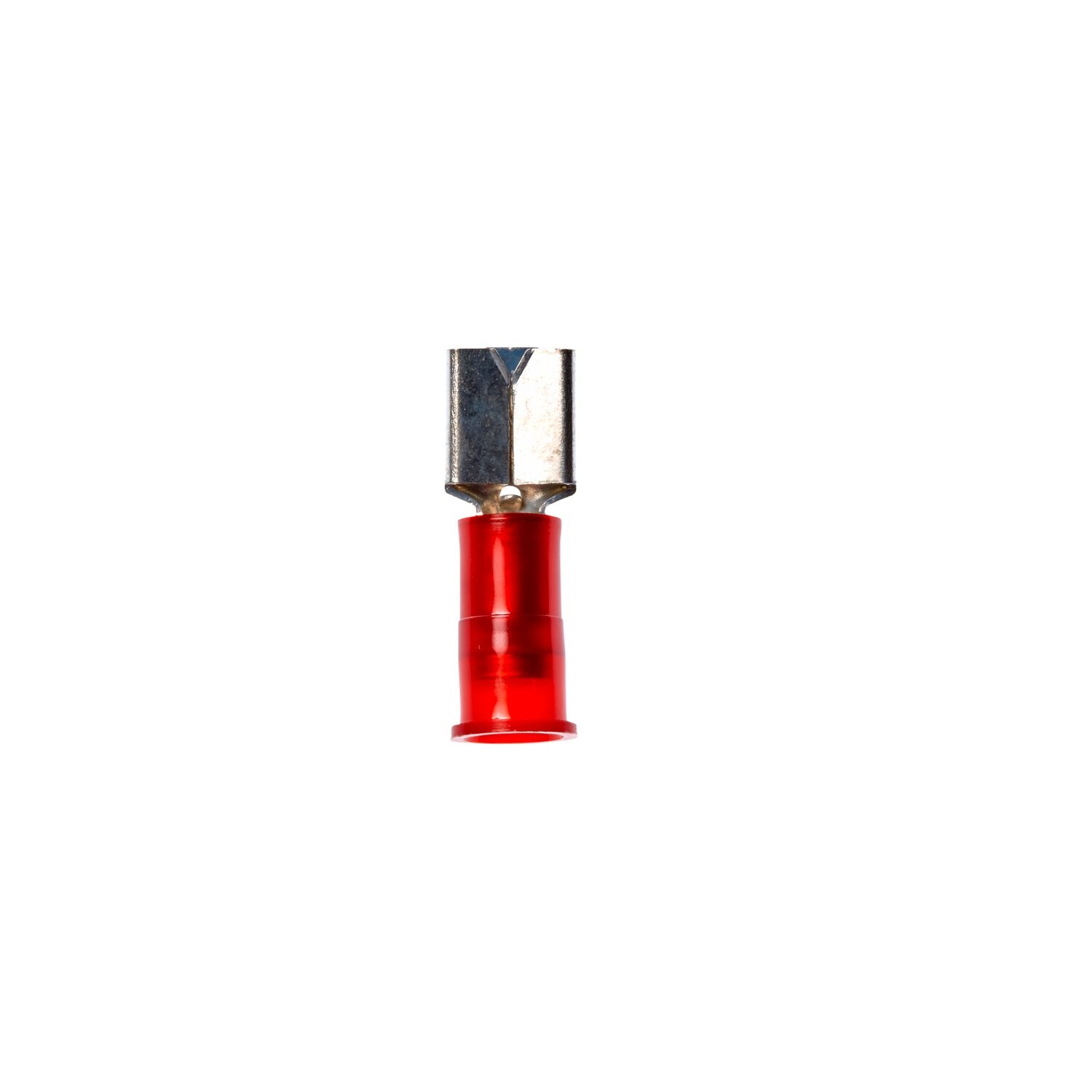 7100164300 - 3M Scotchlok Female Disconnect, Nylon Insulated Grip Butted Seam Interlocking Barrel MNGI18-250DFK, 22-18 AWG, 1000/Case