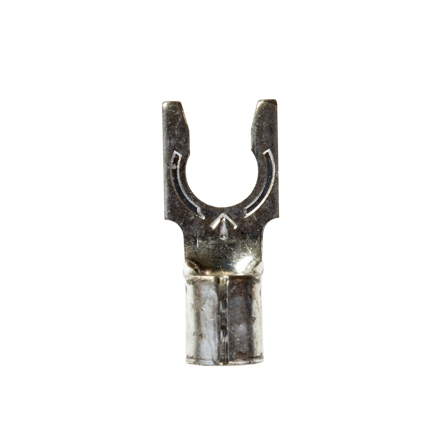 7100164140 - 3M Scotchlok Locking Fork, Non-Insulated Butted Seam MU10-10FLK, Stud Size 10, 500/Case
