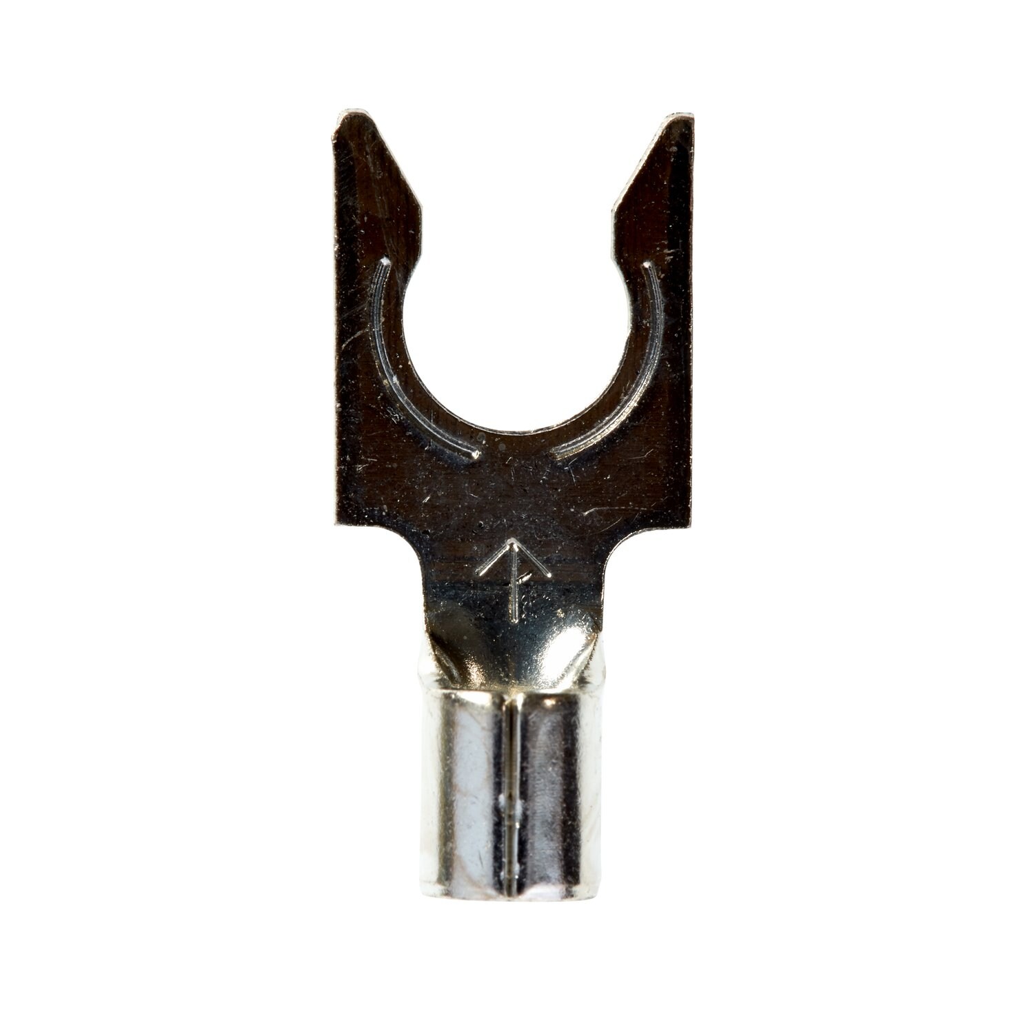 7100164141 - 3M Scotchlok Locking Fork, Non-Insulated Butted Seam MU10-14FLK, Stud Size 1/4, 500/Case
