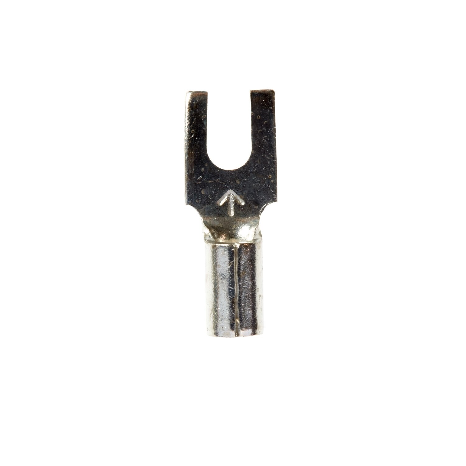 7100164175 - 3M Scotchlok Block Fork, Non-Insulated Butted Seam MU14-4FB/SK, Stud Size 4, suitable for use in a terminal block, 1000/Case